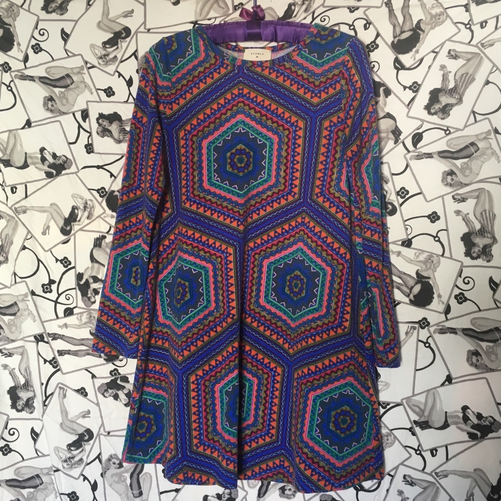 Psychedelic Dress - Picture 2 of 5
